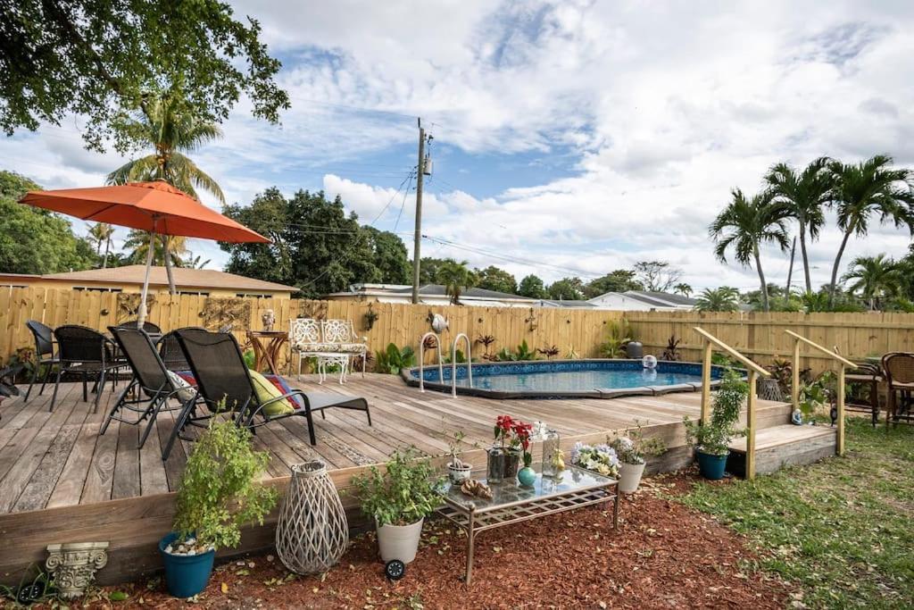 Tropical Pool Luxury Home Best Location Beaches Restaurant Hard Rock Fun Hallandale Beach Dış mekan fotoğraf